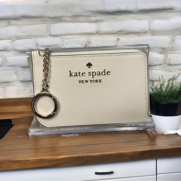 Kate Spade Zip Around Cardholder/Keychain BRAND NEW - Picture 12 of 13
